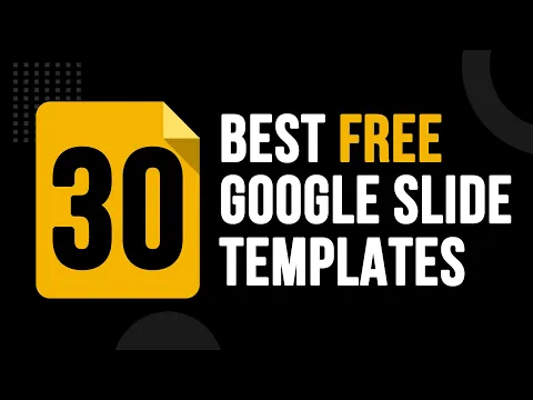 30 Best Free Google Slide Templates | Creative Powerpoint Presentation Design