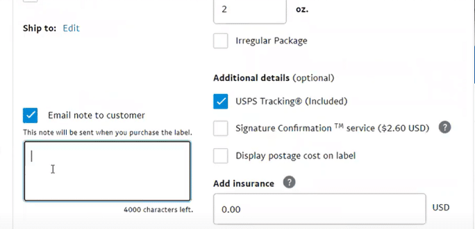 This image has an empty alt attribute; its file name is email-note-to-customer.png
